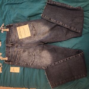 Men's Dark Blue Straight-Leg Jeans by